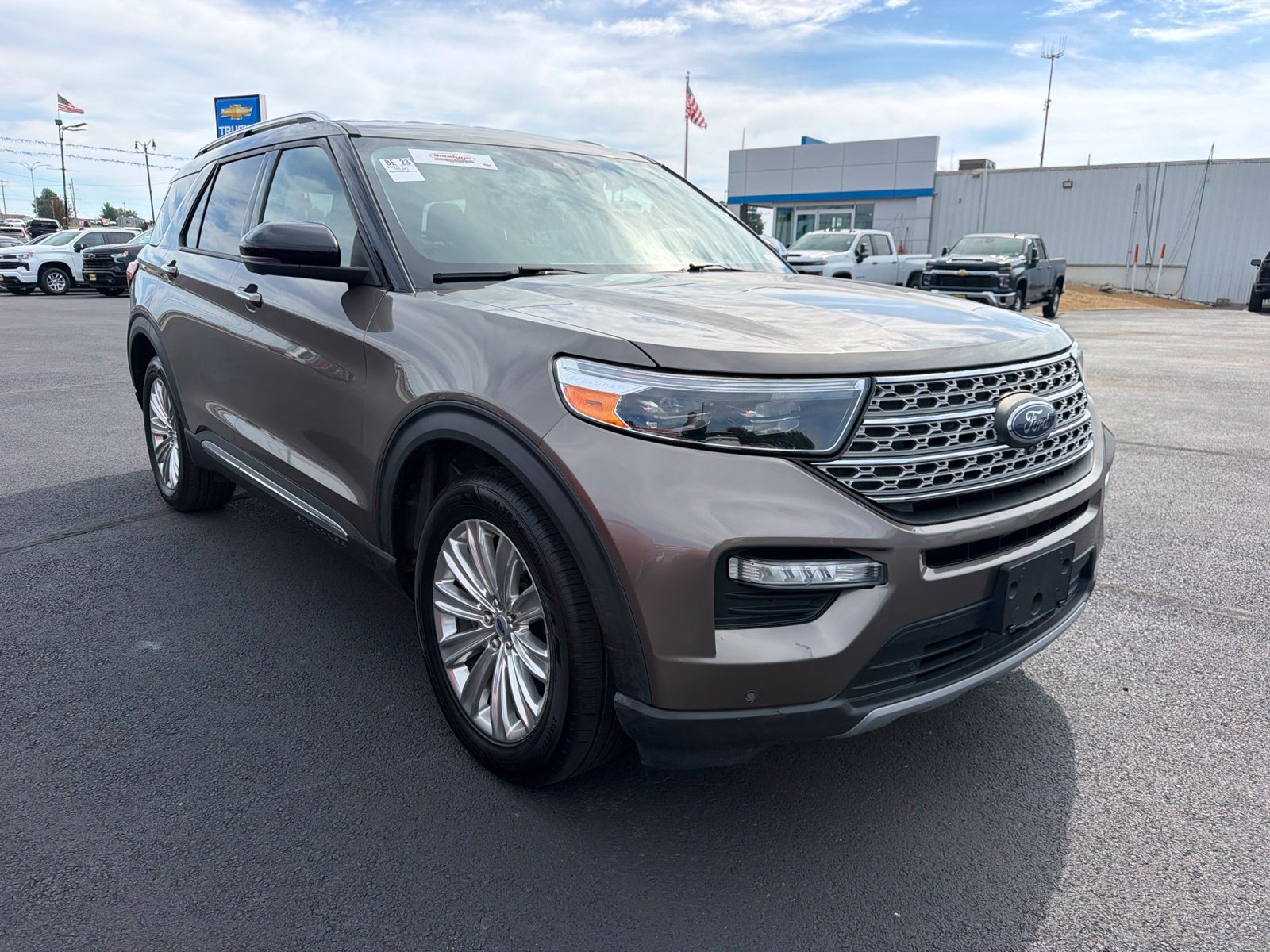 Used 2021 Ford Explorer Limited w/ Hybrid Equipment Group 310A AWD/4WD image 1
