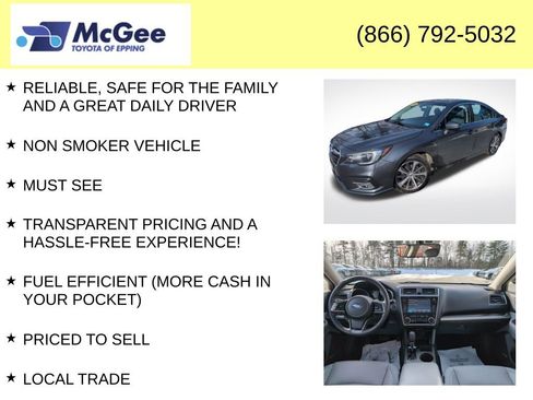 Used 2018 Subaru Legacy 2.5i Limited image 4
