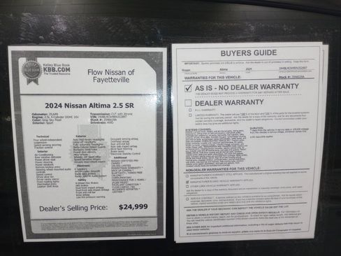 Used 2024 Nissan Altima 2.5 SR image 33