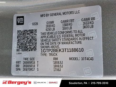 New 2026 GMC Canyon Elevation w/ Convenience Package AWD/4WD image 20