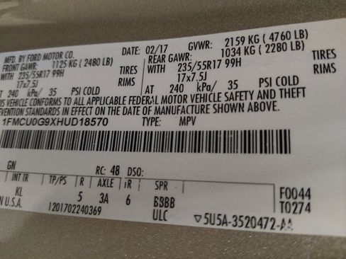 Used 2017 Ford Escape SE w/ Equipment Group 201A FWD image 33