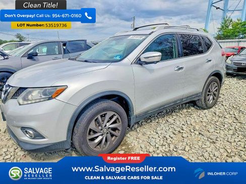 Used 2016 Nissan Rogue SL w/ SL Premium Package AWD/4WD image 1