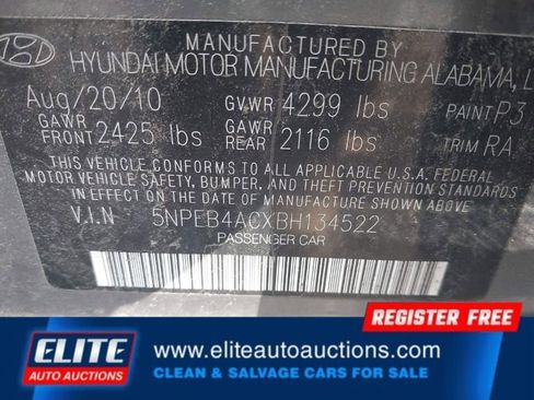 Used 2011 Hyundai Sonata GLS w/ Popular Equipment Pkg 2 image 18