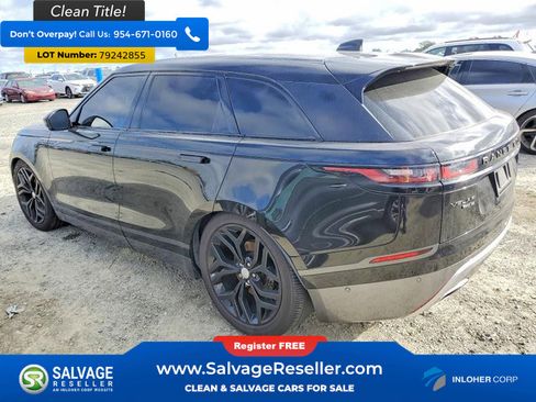 Used 2019 Land Rover Range Rover Velar R-Dynamic SE AWD/4WD image 3