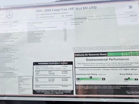 New 2026 Mercedes-Benz Sprinter 144 Cargo image 10