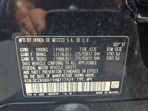 Used 2017 Honda HR-V EX-L image 26