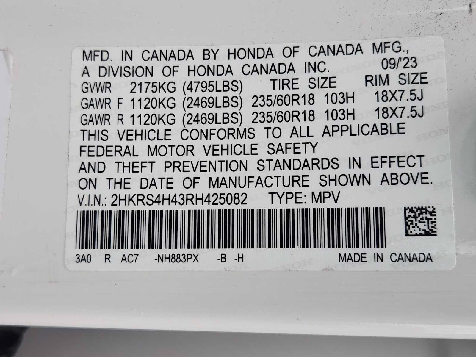 Certified 2024 Honda CR-V EX image 32