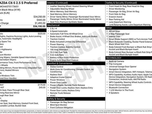 New 2026 MAZDA CX-5 Preferred AWD/4WD image 33