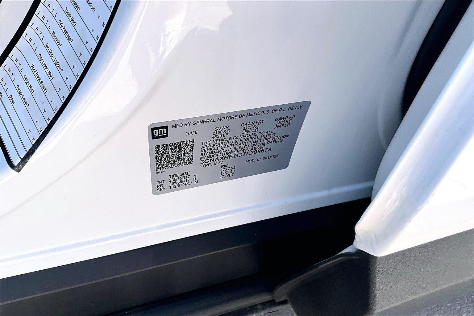 Used 2026 Chevrolet Equinox LT FWD image 34
