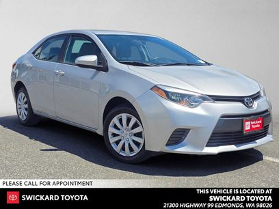 Used 2016 Toyota Corolla LE