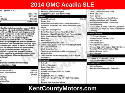 Used 2014 GMC Acadia SLE