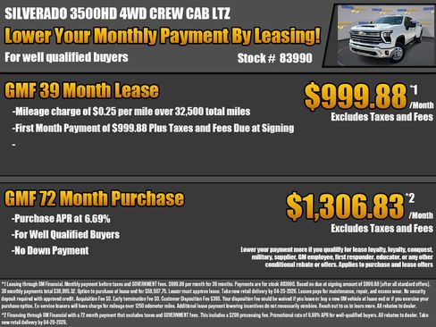 New 2026 Chevrolet Silverado 3500 LTZ w/ LTZ Plus Package AWD/4WD image 2