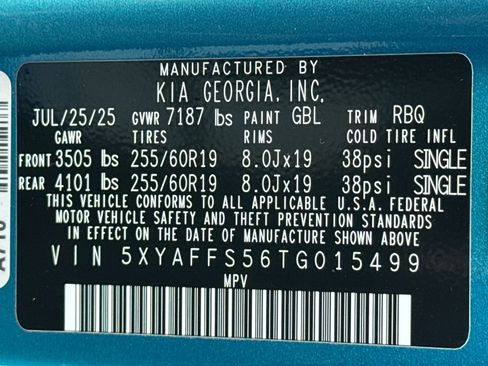 New 2026 Kia EV9 Wind AWD/4WD image 30