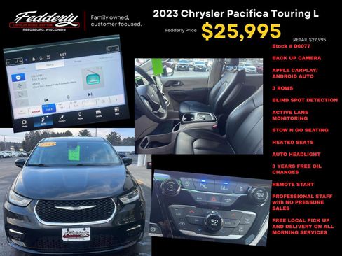 Used 2023 Chrysler Pacifica Touring-L image 2