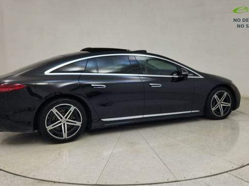 Used 2023 Mercedes-Benz EQS 450+ 4MATIC Sedan w/ Manufactur Interior Package image 11