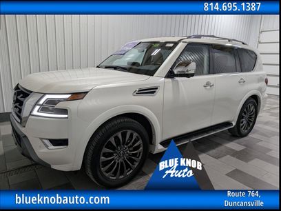 Used 2024 Nissan Armada Platinum w/ Captain's Chairs Package