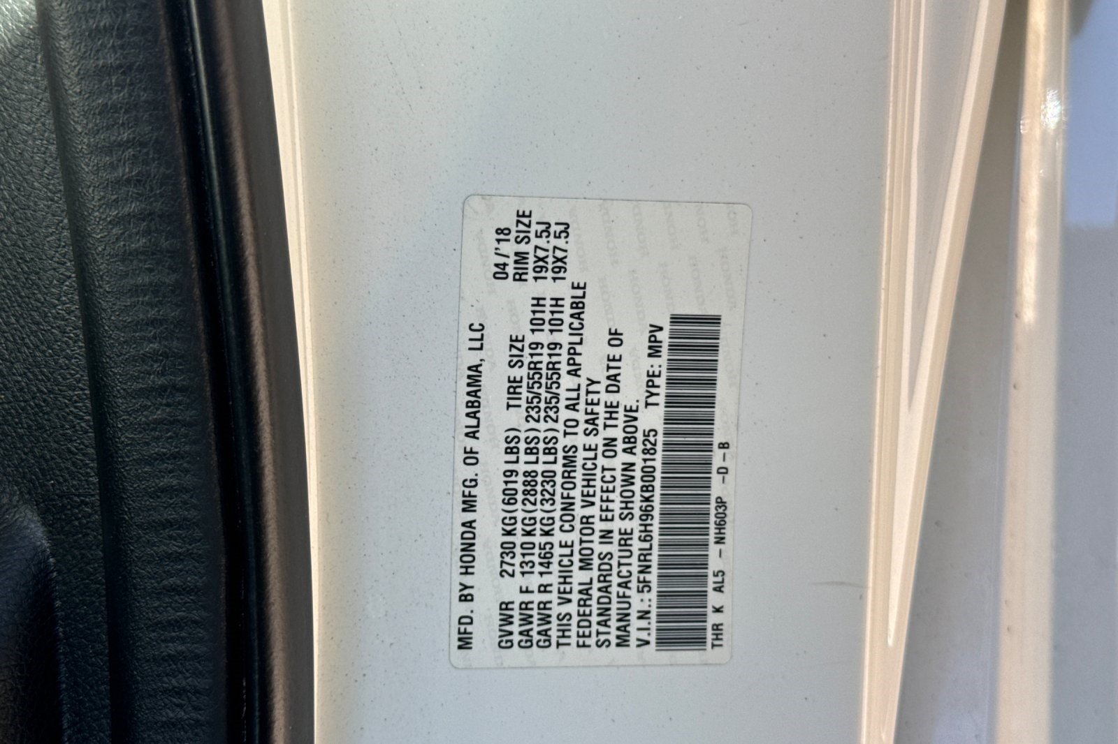 Used 2019 Honda Odyssey Elite image 30