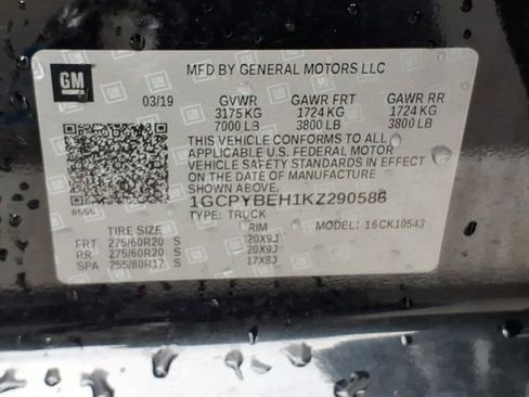 Used 2019 Chevrolet Silverado 1500 Custom w/ Custom Value Package image 28