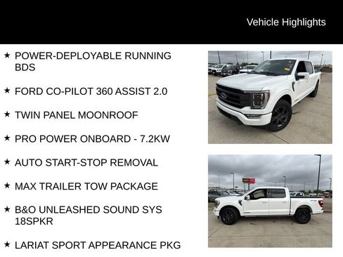 Used 2023 Ford F150 Lariat w/ Equipment Group 502A High AWD/4WD image 5