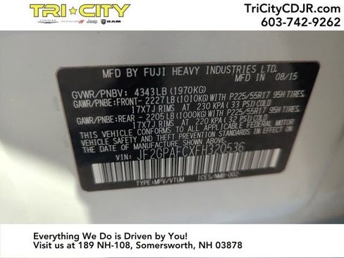 Used 2015 Subaru Crosstrek 2.0i Premium image 31