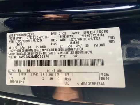 Used 2021 Ford F350 Lariat w/ Lariat Ultimate Package image 30