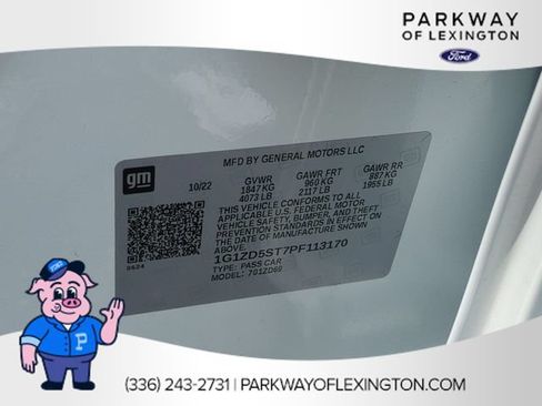 Used 2023 Chevrolet Malibu LT FWD image 36