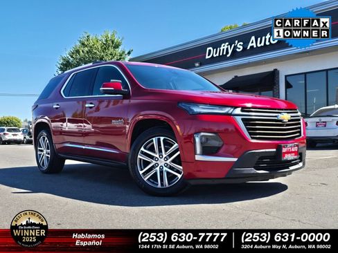 Used 2023 Chevrolet Traverse High Country w/ LPO, 'HIT The Road' Package AWD/4WD image 1