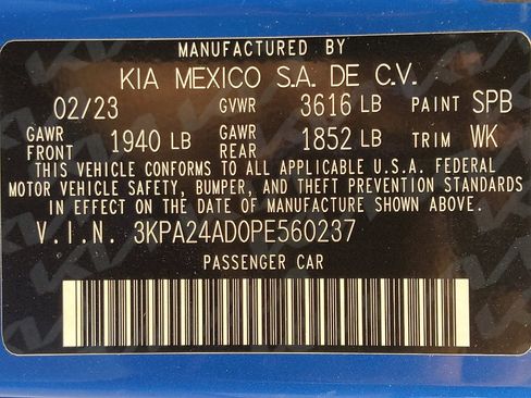 Used 2023 Kia Rio S FWD image 33