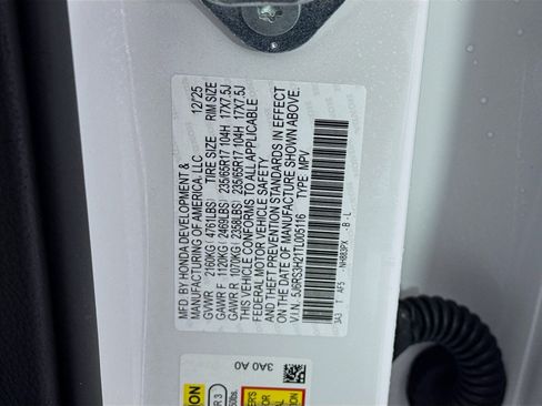 New 2026 Honda CR-V LX image 30