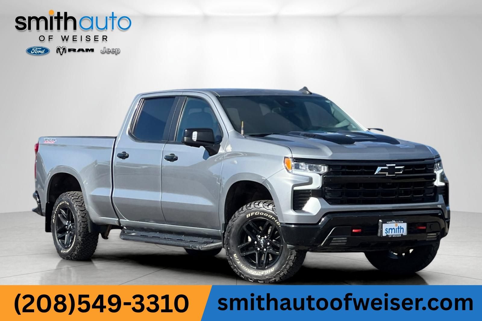 Used 2023 Chevrolet Silverado 1500 LT Trail Boss w/ LT Trail Boss Premium Package AWD/4WD 360° Tour