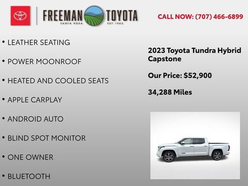 Used 2023 Toyota Tundra Capstone AWD/4WD image 5