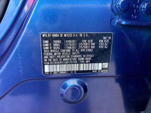 Used 2016 Honda HR-V EX image 34