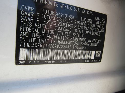 Certified 2024 Honda HR-V EX-L image 29
