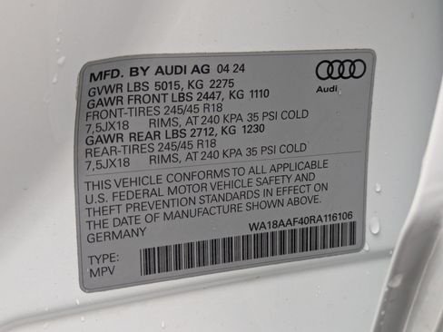 Used 2024 Audi A4 2.0T allroad Premium Plus AWD/4WD image 33