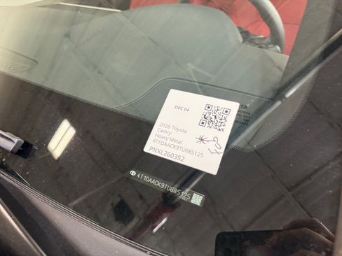 Certified 2026 Toyota Camry XSE FWD image 24