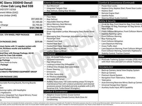 New 2026 GMC Sierra 3500 Denali Ultimate AWD/4WD image 28