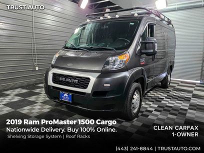 Used 2019 RAM ProMaster 1500