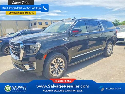 Used 2021 GMC Yukon XL SLT RWD image 1