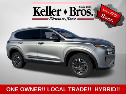 Used 2023 Hyundai Santa Fe Blue