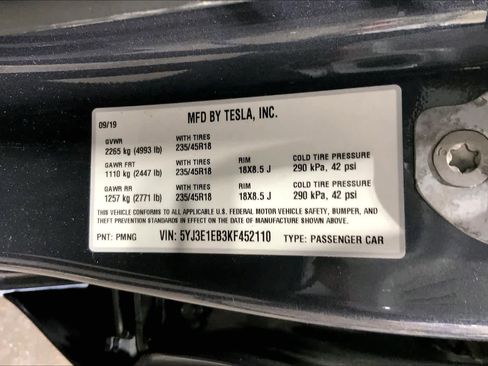 Used 2019 Tesla Model 3 Long Range image 36