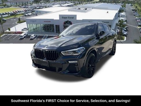 Used 2020 BMW X6 M50i w/ Executive Package AWD/4WD image 2