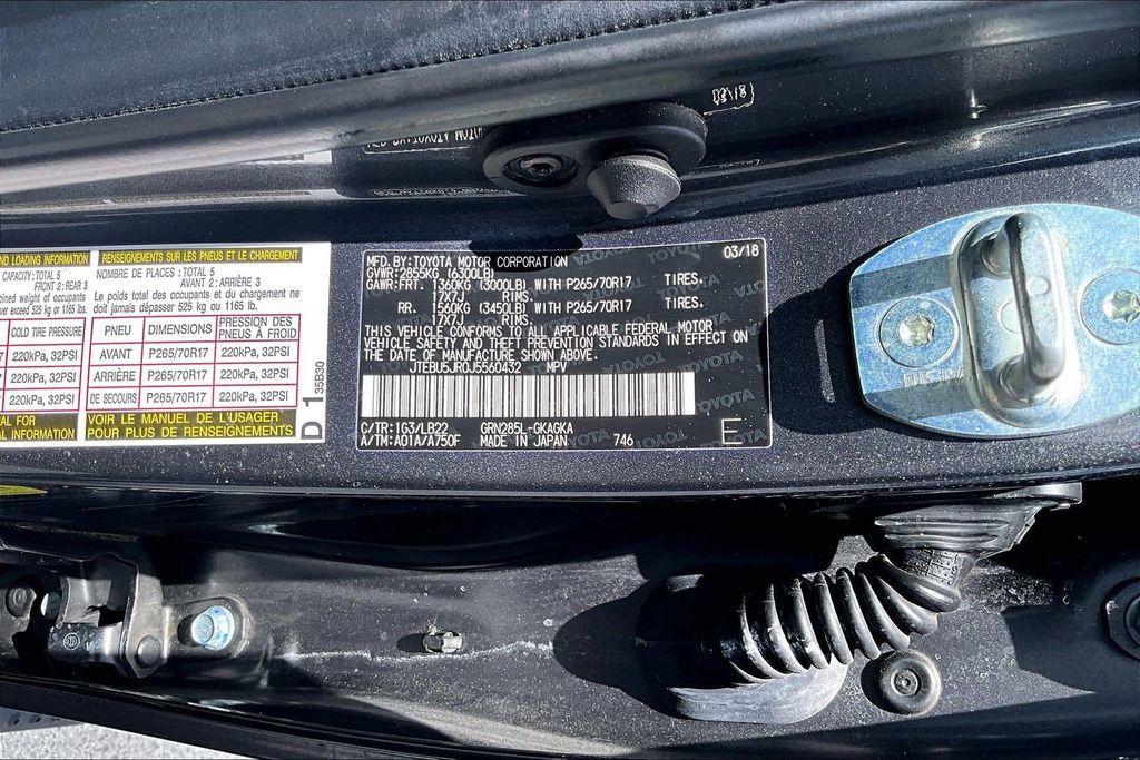 Used 2018 Toyota 4Runner SR5 Premium AWD/4WD image 18
