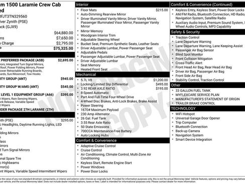 Used 2026 RAM 1500 Laramie w/ Laramie Preferred Package AWD/4WD image 12