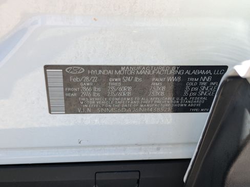 Used 2022 Hyundai Santa Fe XRT AWD/4WD image 35