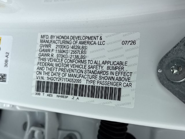 New 2026 Honda Accord Sport image 17