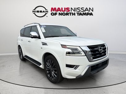 Used 2022 Nissan Armada Platinum w/ Captain's Chairs Package