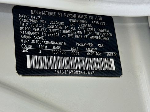 Used 2021 Nissan Rogue Sport S image 12