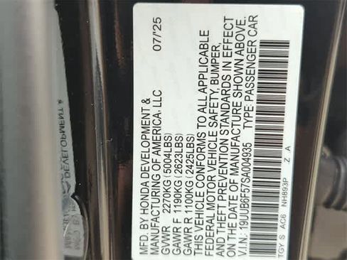 New 2025 Acura TLX SH-AWD w/ A-SPEC Pkg image 39