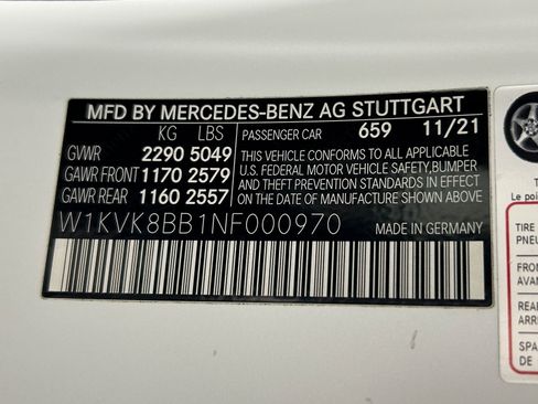 Used 2022 Mercedes-Benz SL 63 AMG 4MATIC image 23