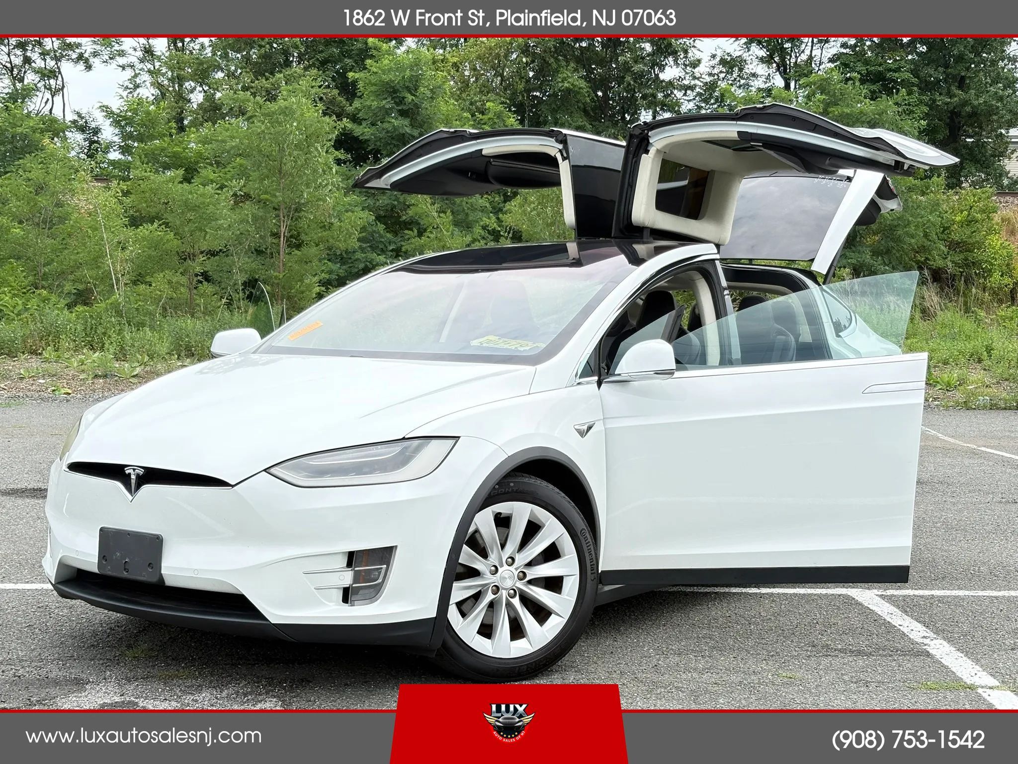Used 2018 Tesla Model X 100D AWD/4WD image 2